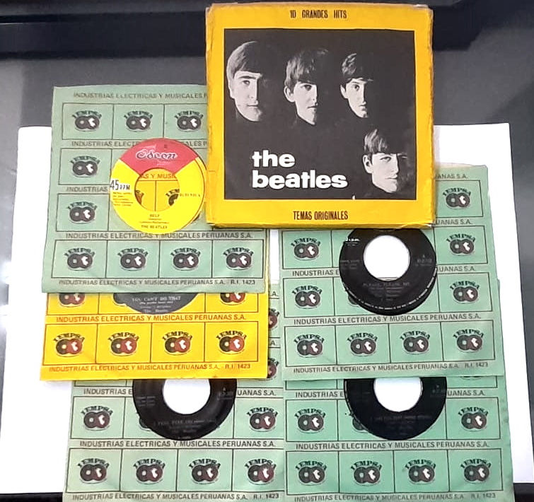 Miniatura: CAJA THE BEATLES 10 GRANDES HITS,EDICION LIMITADA