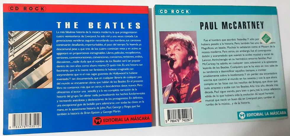 Miniatura: PACK 2 LIBROS:THE BEATLES/ARTURO BLAY+PAUL MCCARTNEY/ARTURO BLAY
