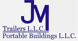 JM Portable Buildings and JM Trailers Logo