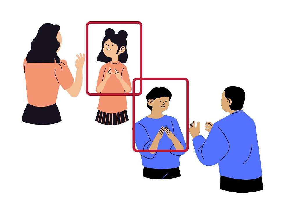 Manipulative storytelling to children