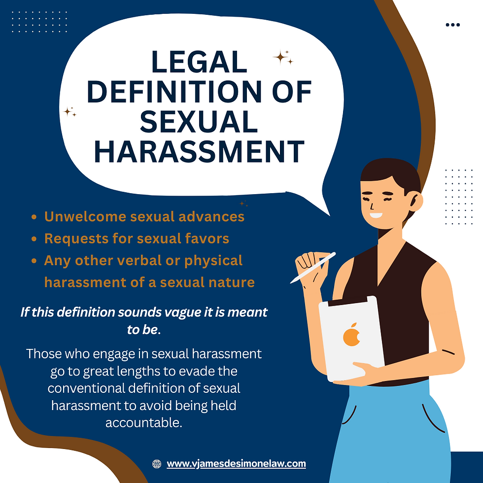 sexual harassment definition