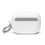 Thumbnail: White rubber case for AirPods with keyring