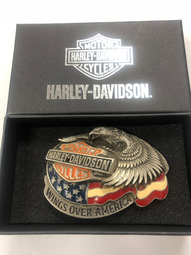 ベルト Harley Davidson Wings Over America Buckle HARLEY DAVIDSON - Wings Over America Belt Buckle