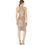 Thumbnail: TRINA TURK - Champagne Gold Sequin Dress, Size 12, NWT