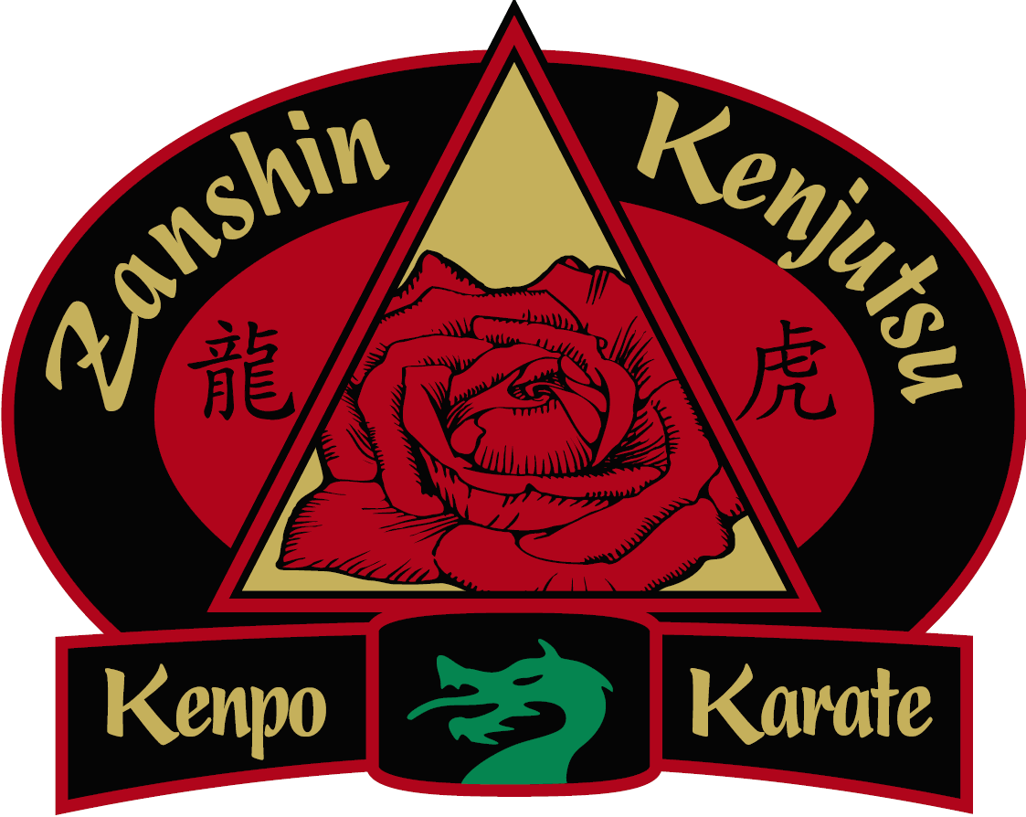 Zanshin Kenjustsu Kenpo Karate Logo