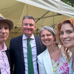 Embassy of Ireland Garden Party for Bloomsday