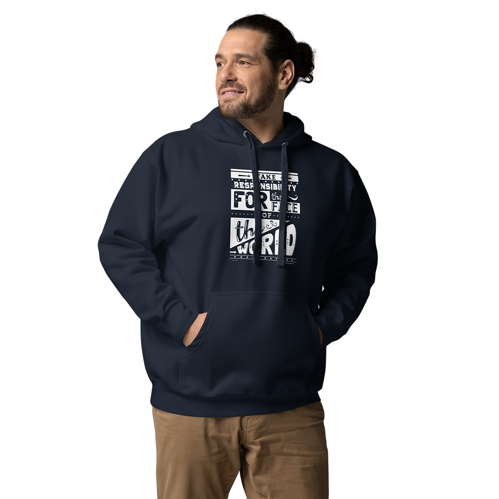 Thumbnail: Take Responsibility for the Face of the World Hoodie