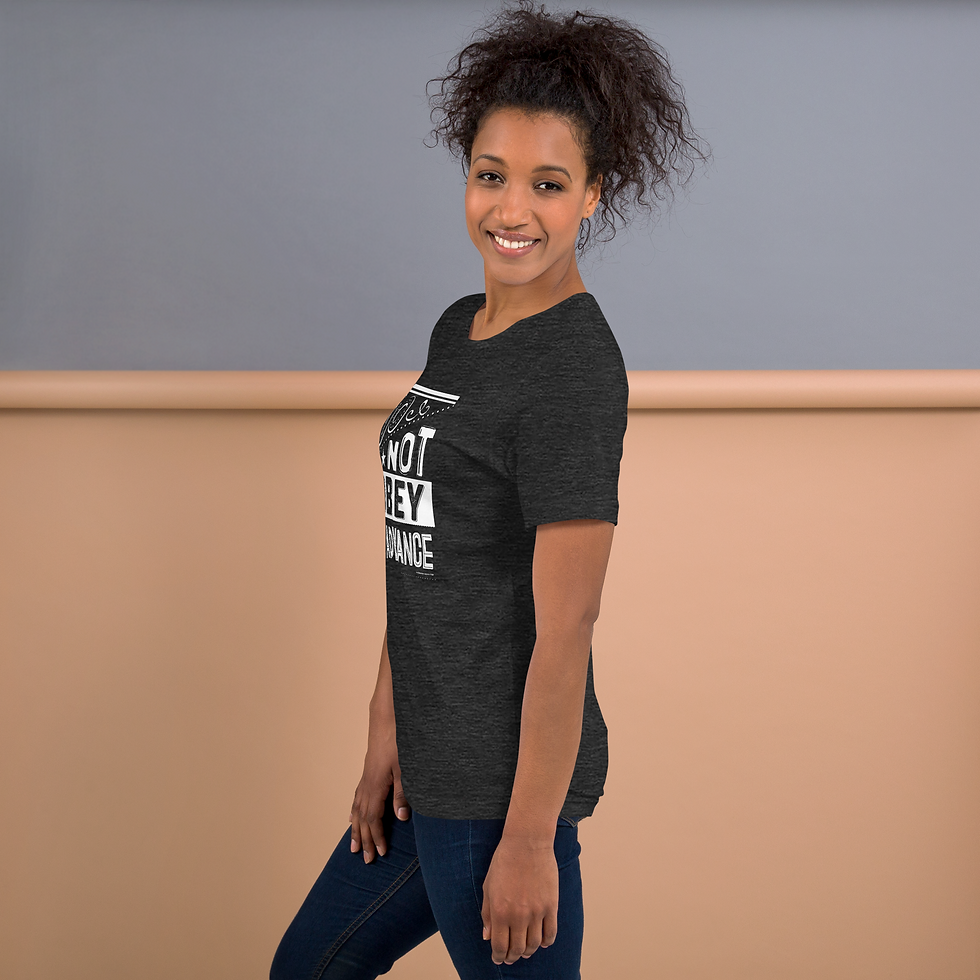 Thumbnail: Do Not Obey in Advance Unisex t-shirt