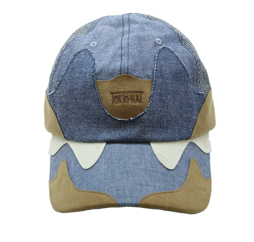 Miniature : TokioHat Casquette Jean Beige