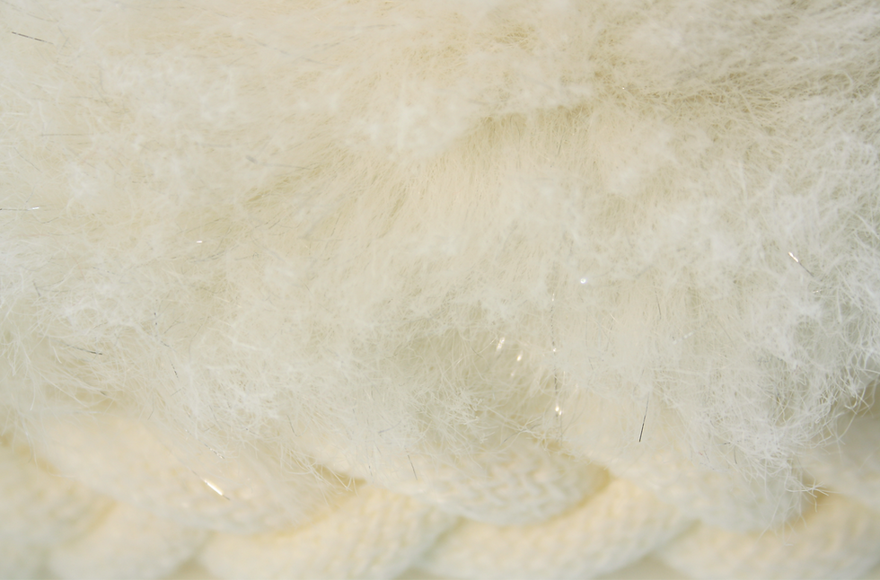 Miniature : Calot Tout En Tête Givre Ecru