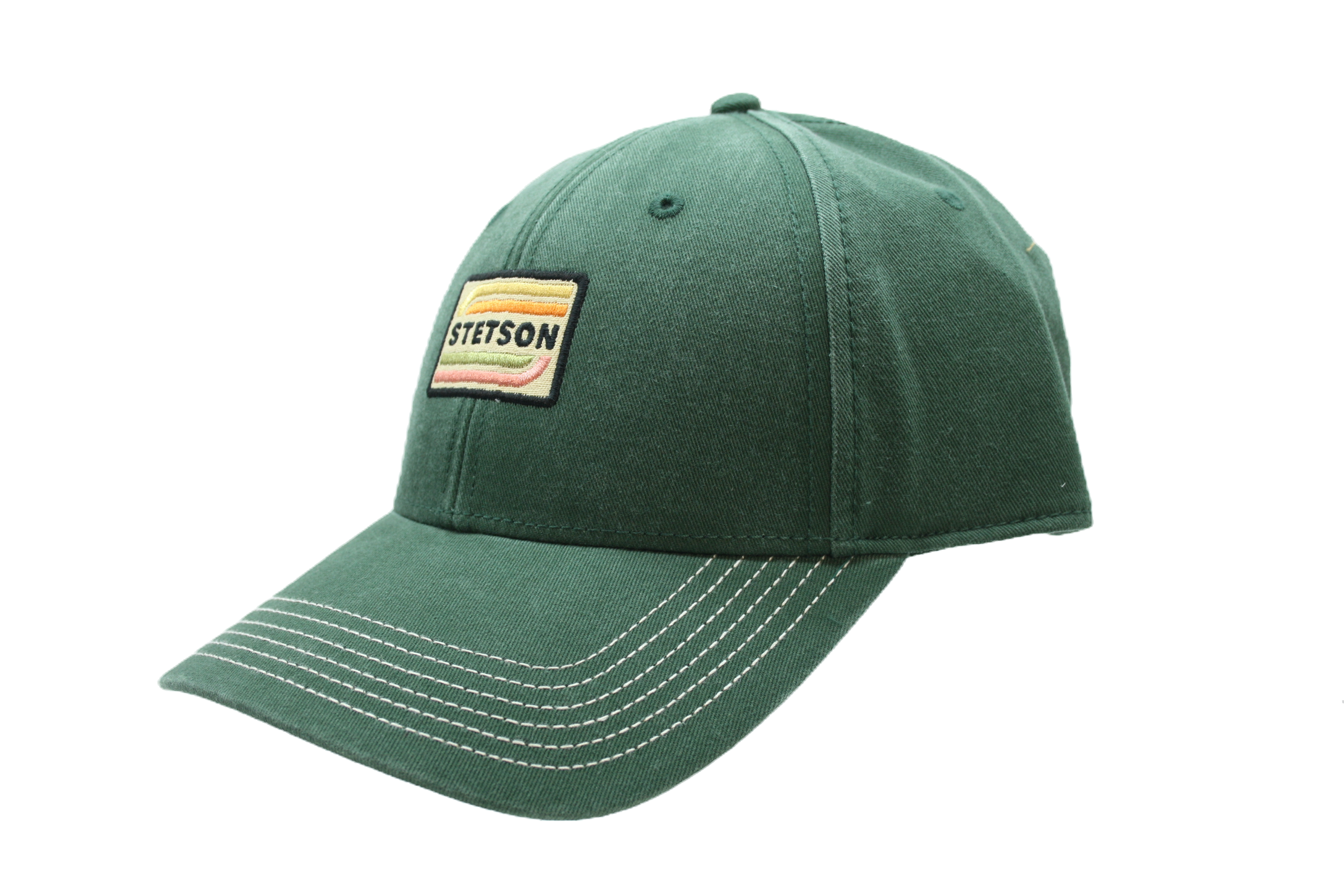 Baseball Stetson Cap Coton Verte
