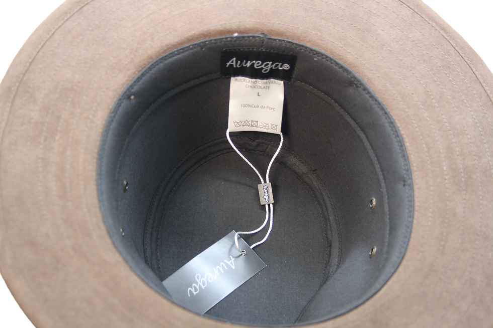 Miniature : Chapeau Auréga Cuir Auckland