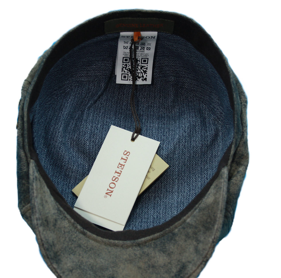 Miniature : Stetson Mc Cook Cuir Grise