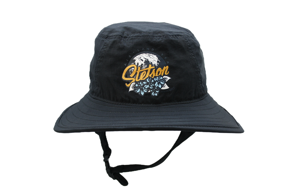 Miniature : Chapeau Bob Stetson Bucket Fast Dry Noir