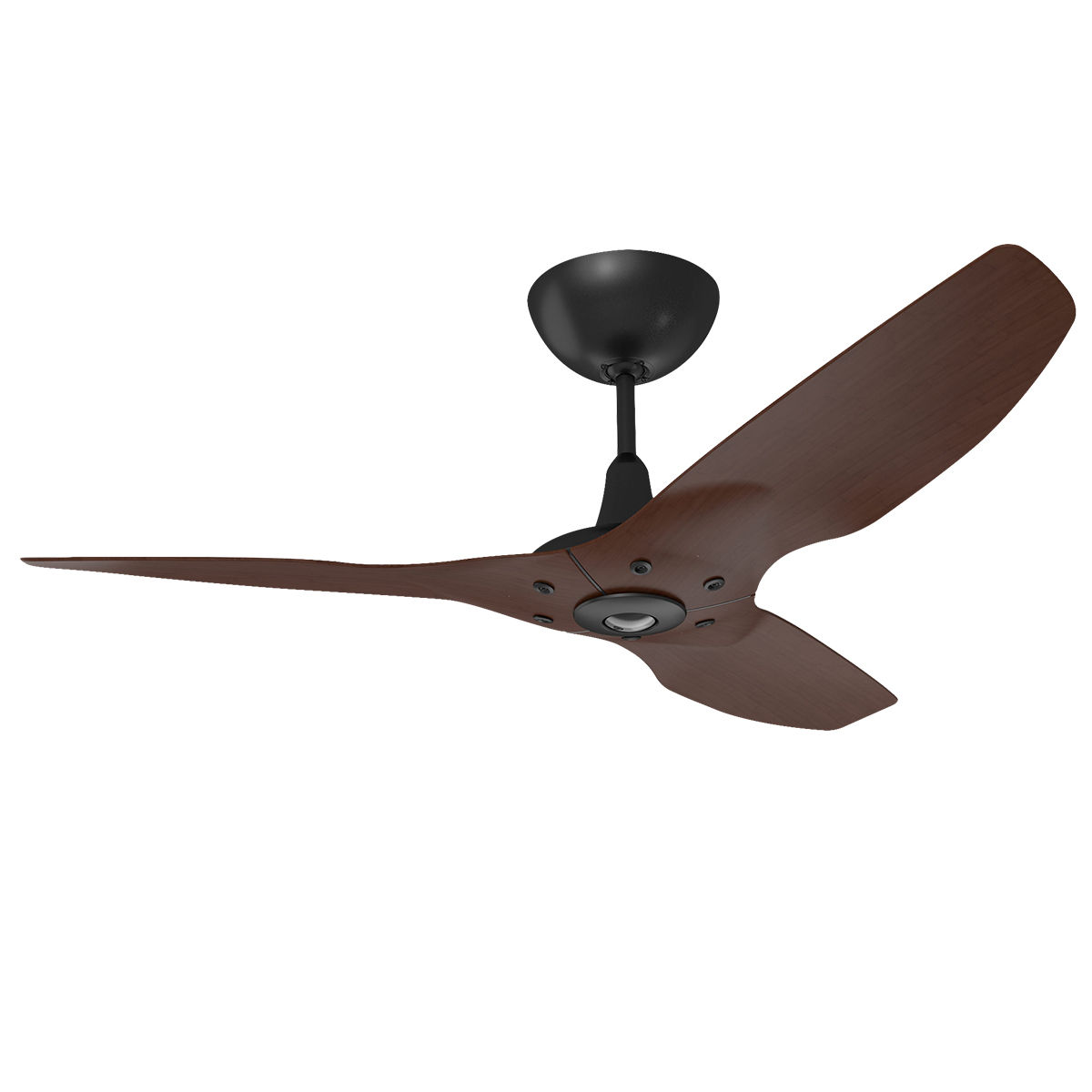 Haiku 52" / 60" H-series DC Fan, Cocoa, Black Stem Universal Mount