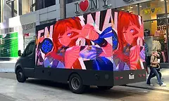 HoyoVerse deployed a Digital Mobile Billboard with MATV Billboards in a high-energy entertainment district to promote the release of Honkai Impact 3rd, reaching players most likely to download, play, and share the new release.
