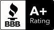 Better Business Bureau Accredited Business badge with an A+ rating, verifying MATV Billboards as a BBB-accredited Mobile Digital Billboard Company serving advertisers with Mobile Digital Billboard Advertising, Mobile Digital Billboard Services, and outdoor advertising support.