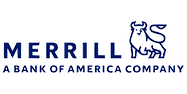 Merrill logo. MATV Billboards ran an experiential Merrill (a Bank of America company) campaign during a St. Patrick's Day parade, shown in the Studied & Proven video gallery.
