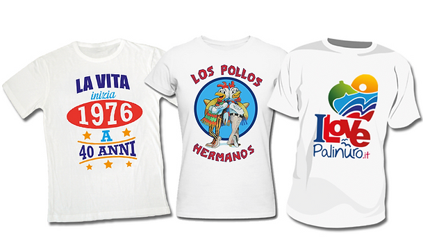 Stampe su t shirt clearance