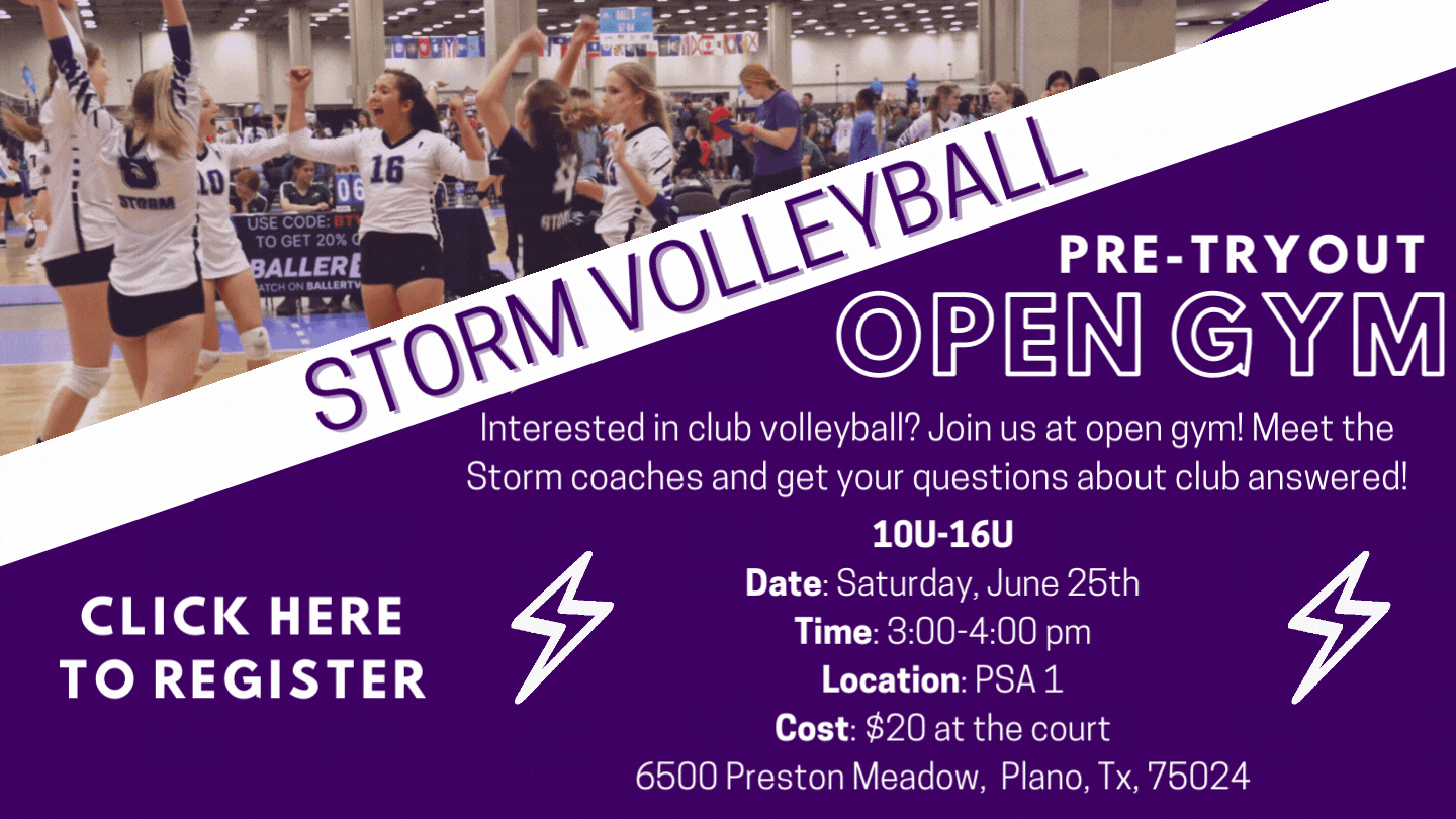 Open Gyms stormvolleyball