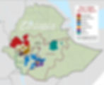 Map of Ethiopia