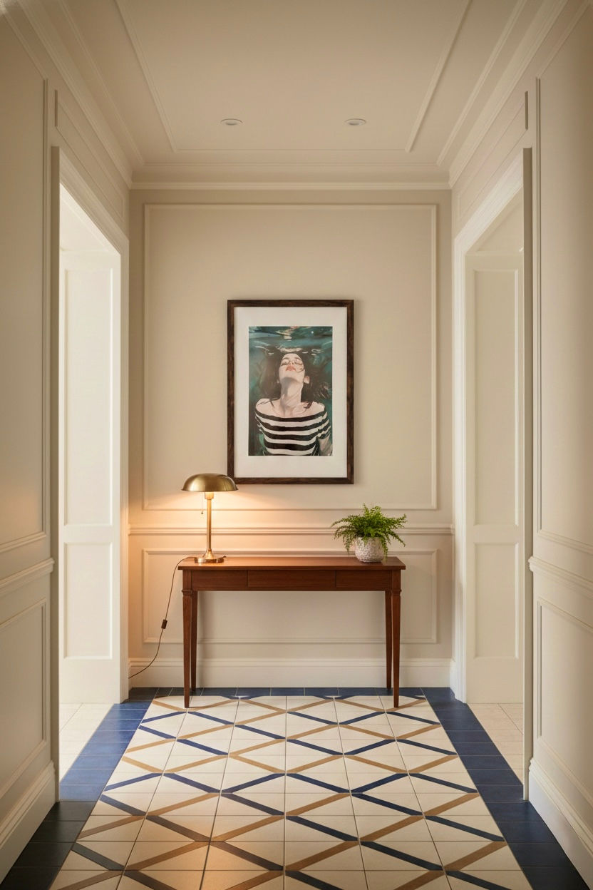 Thumbnail: Underwater Woman Canvas Print | Artistic Vintage Wall Art 16x24