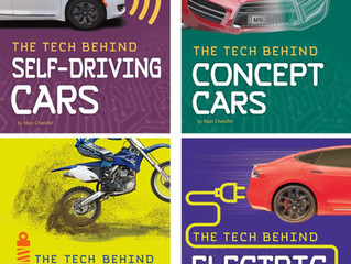Love cars and technology? Four book series set for August release
