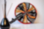 Miniature : Eventail en wax