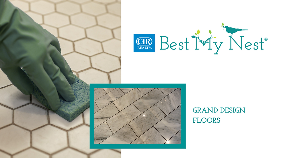 How to Clean Floor Tile Grout Without The Scrubbing