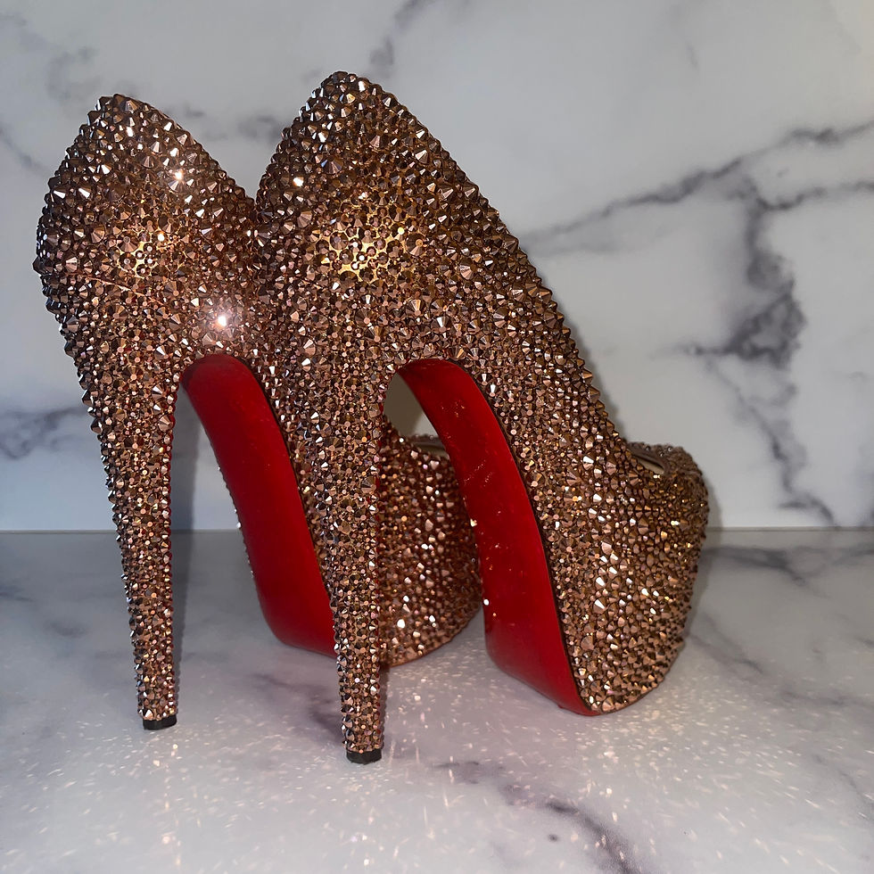 Thumbnail: Rose Gold Strass Daffodile