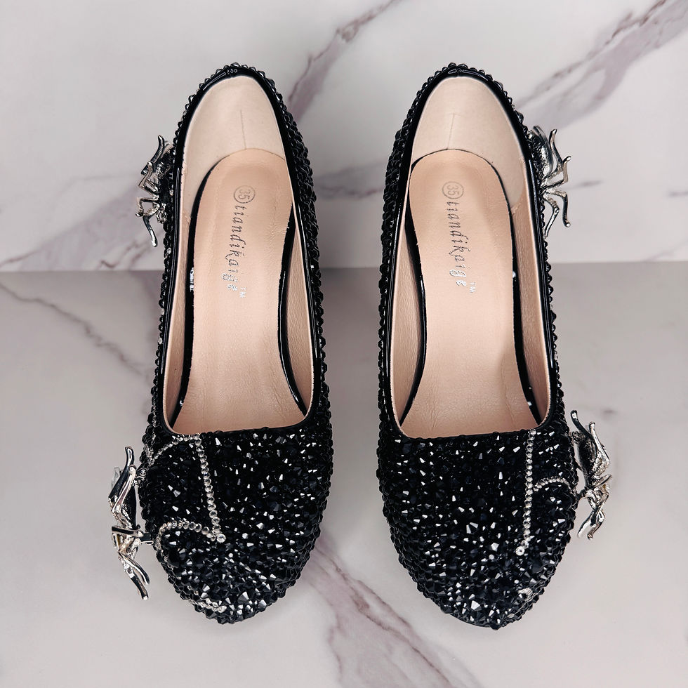 Thumbnail: Strass Spiderweb Heels