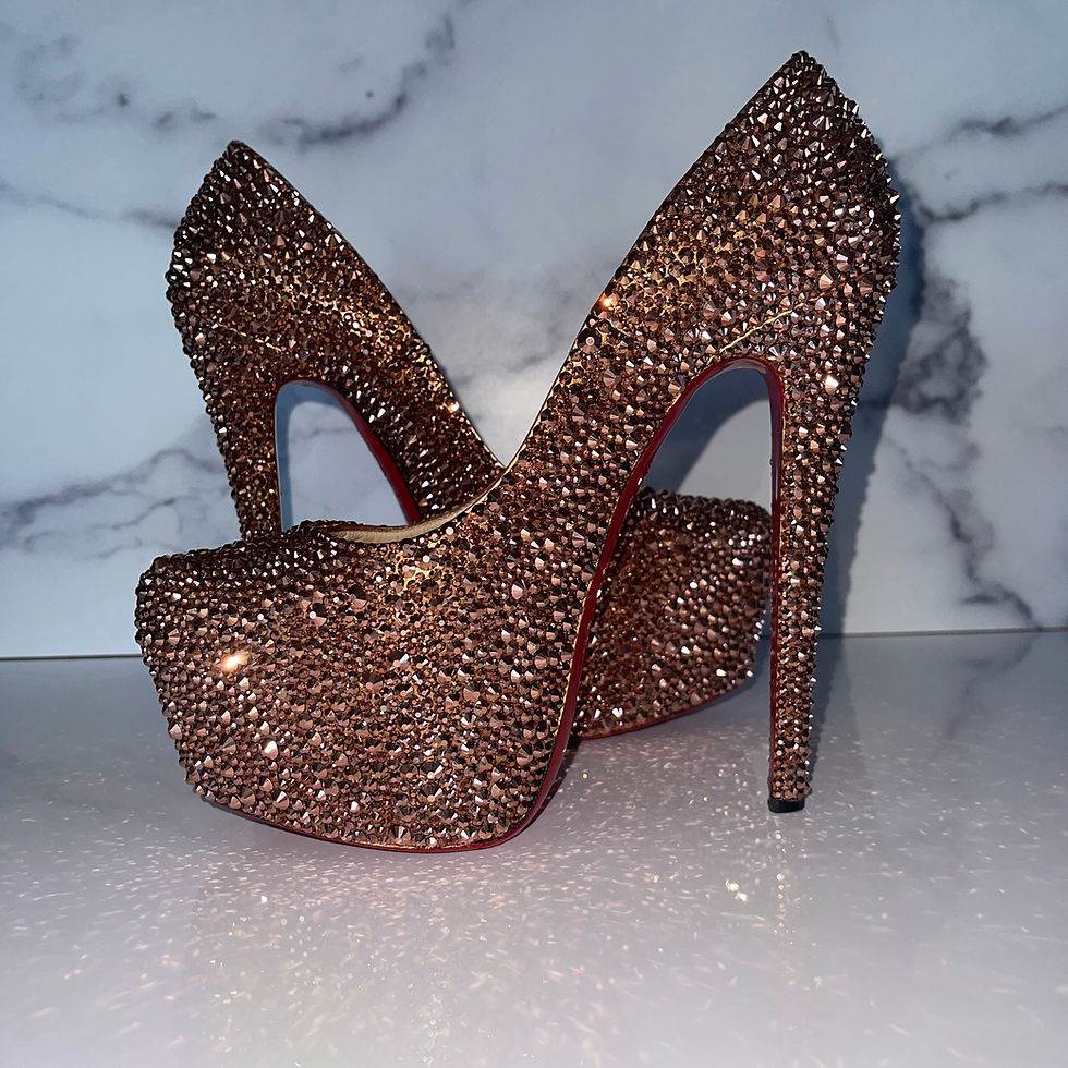Thumbnail: Rose Gold Strass Daffodile