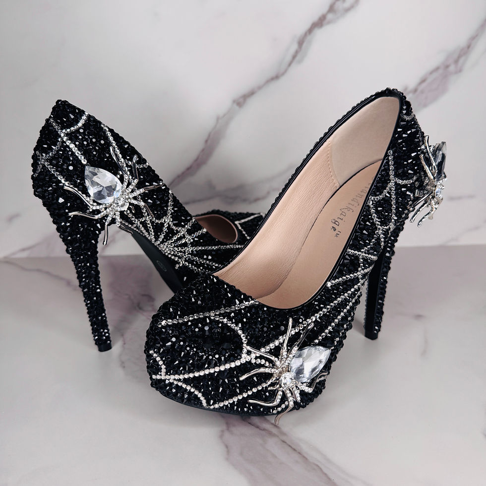 Thumbnail: Strass Spiderweb Heels