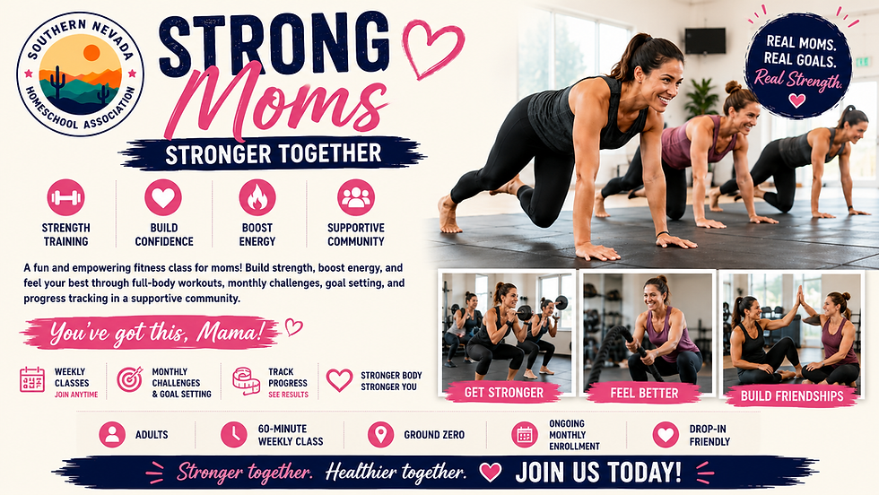 Strong Moms Fitness September
