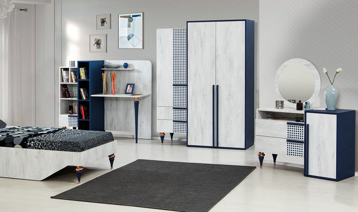 Nokta Mavi Genç Odası