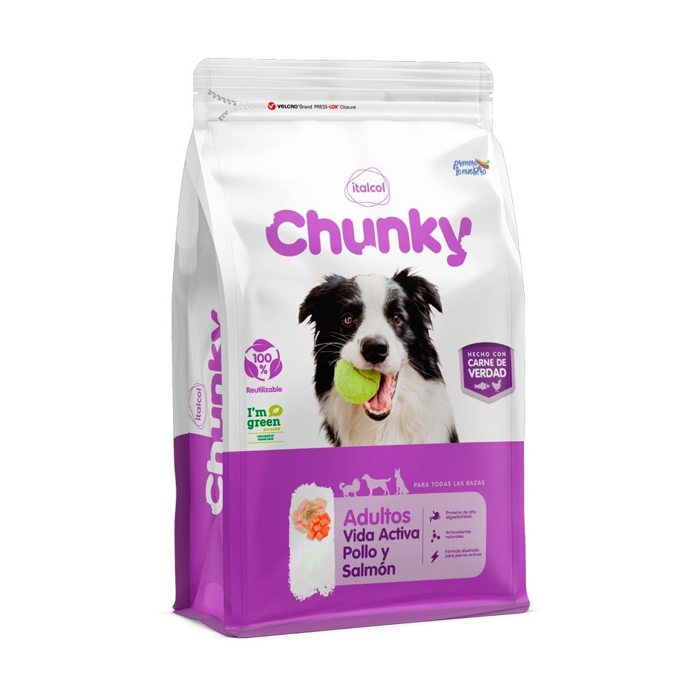 CHUNKY ADULTOS VIDA ACTIVA POLLO Y SALMON
