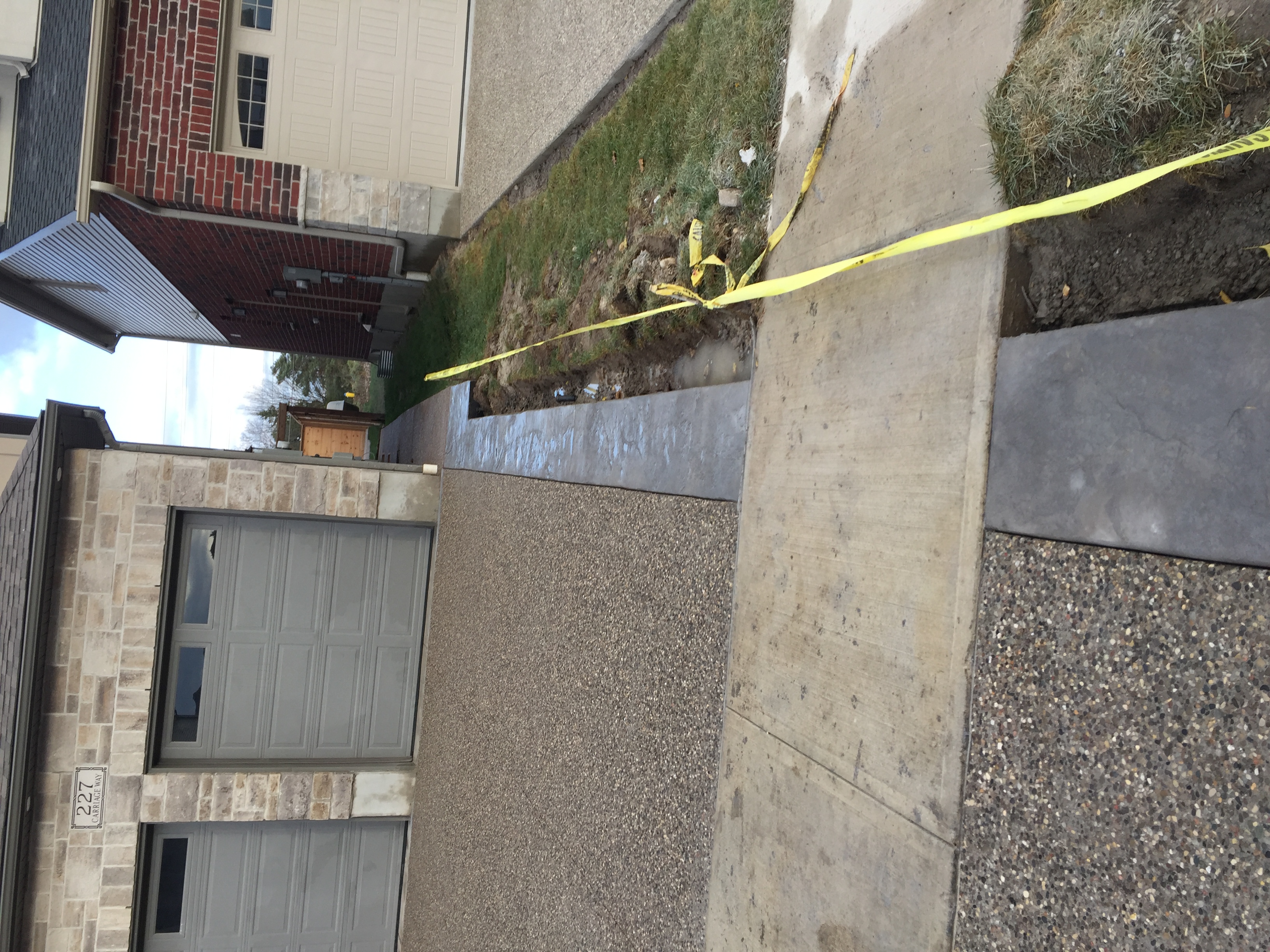 Exposed Concrete and Stamped