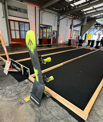 Des terrains de pétanque pour une animation d'entreprise