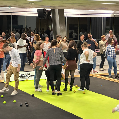 Tournoi de pétanque pour l'entreprise Efor Lyon
