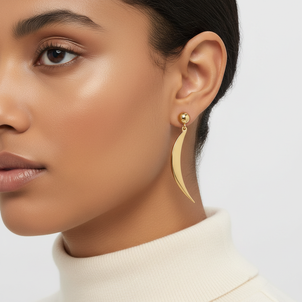 Crescent Moon Earrings