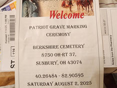 Patriot Grave Marking Ceremony