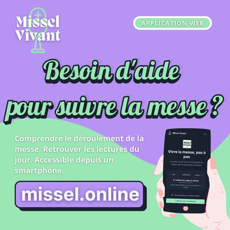 Missel Vivant la web app gratuite pour suivre la messe