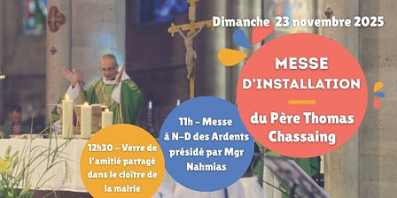 Messe d'Installation du Père Thomas