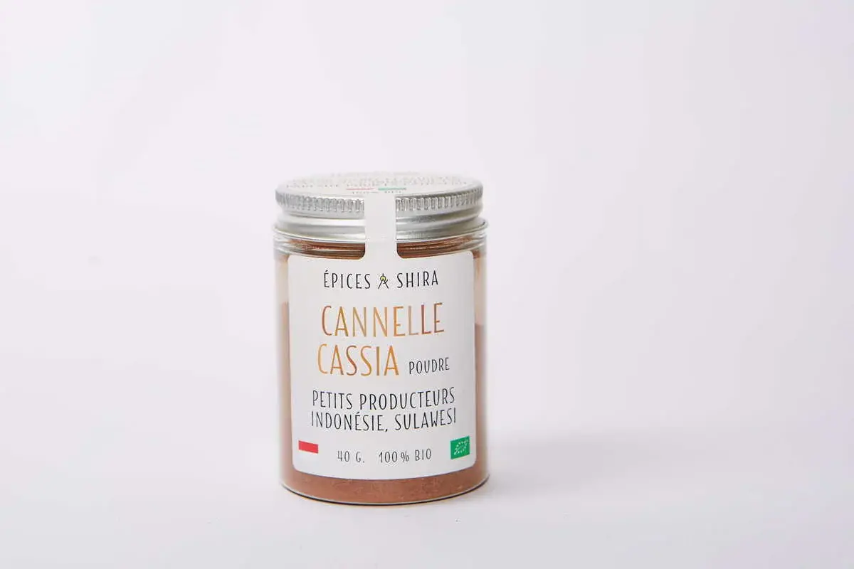 Cannelle Cassia moulue Bio Epices Shira 40g