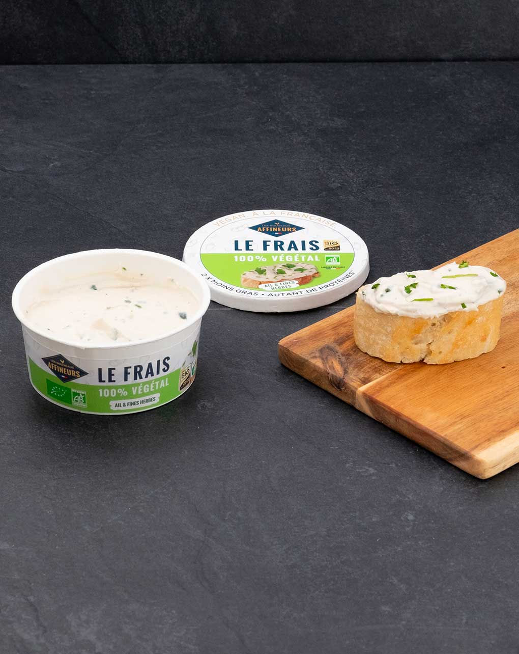 Le Frais ail et fines herbes Bio 120g