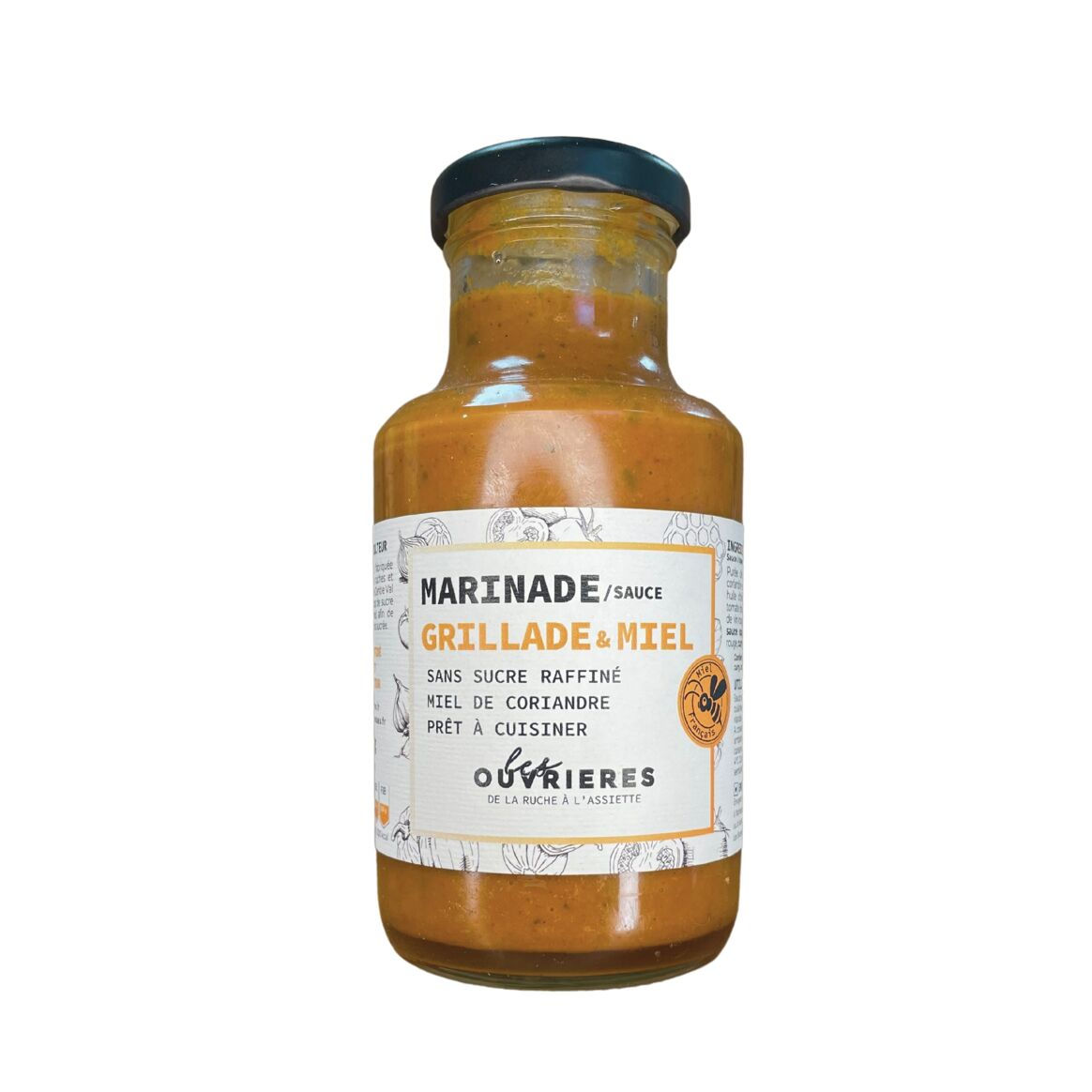Marinade Grillades & Miel Bio 270g