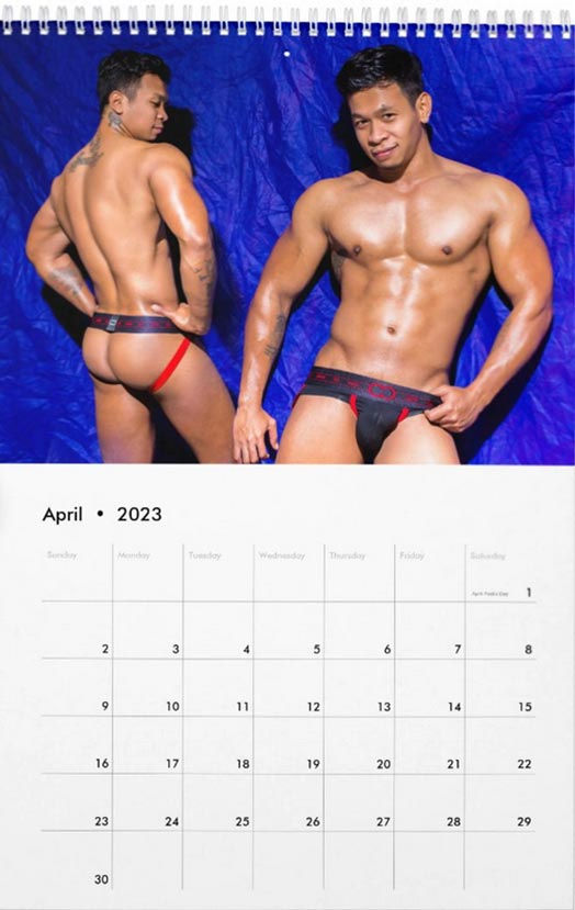 Thumbnail: COLOR WAVE - The New Asian Men Calendar - 1000