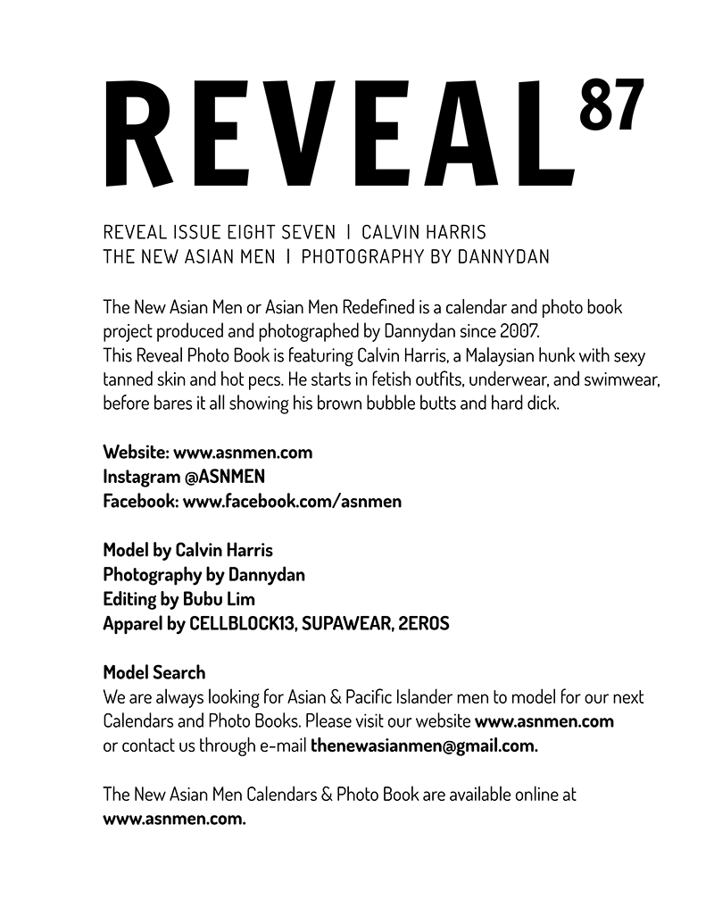 Thumbnail: Reveal 87 - Calvin Harris - Soft Cover Photo Book