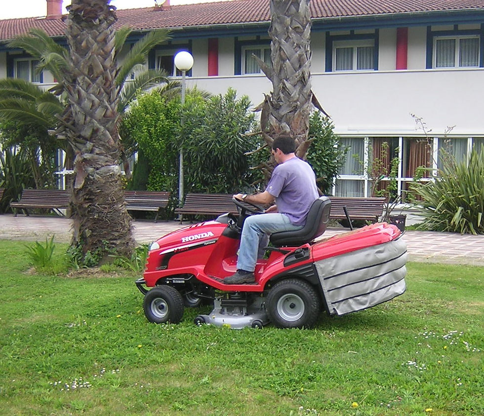 Tractor cortacesped