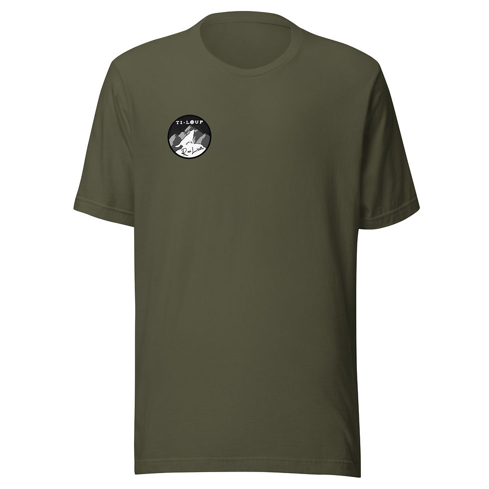 Miniature : T-Shirt - Unisexe - Ti-Loup/Je t'aime